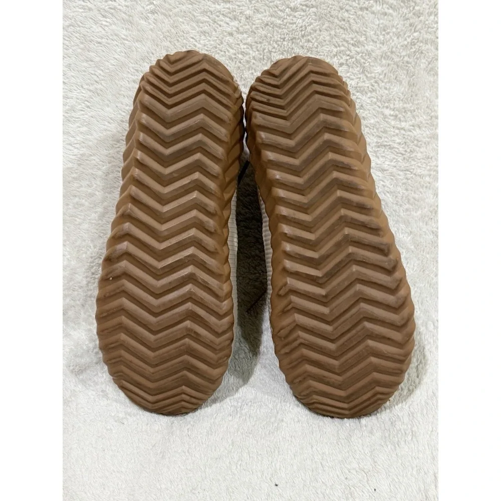 Sorel Out N About Rain Duck Boots Women 7 Tan/Brown Leather Waterproof NL3069